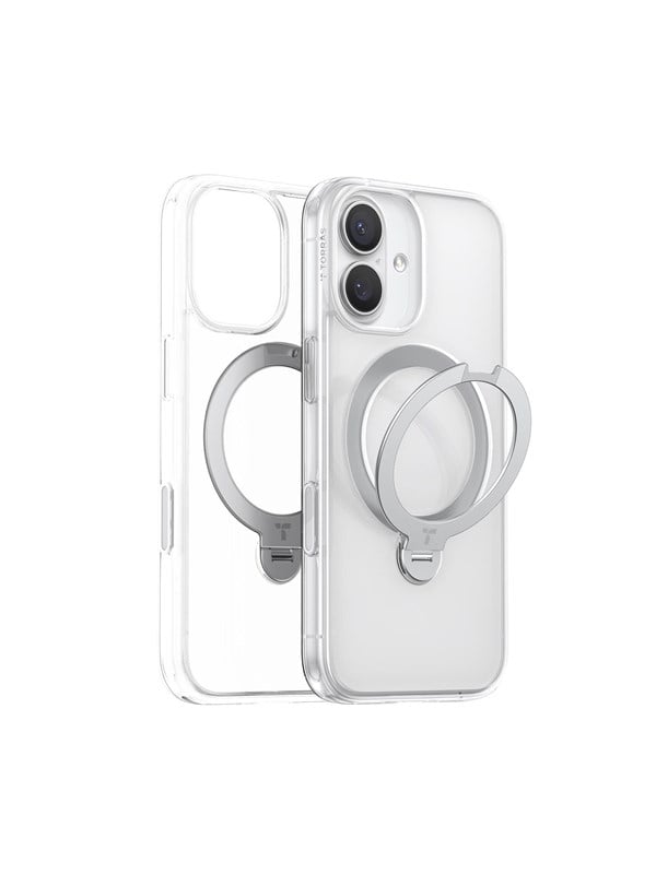 Torras Ostand Q3 Spin - clear - iPhone 17