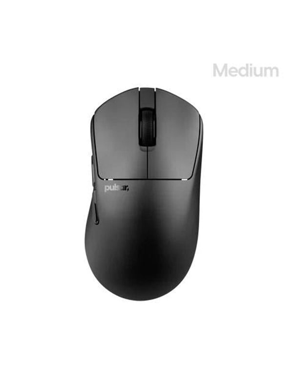 Pulsar X3 CrazyLight Medium Wireless Jet Black - Gaming Maus Schwarz
