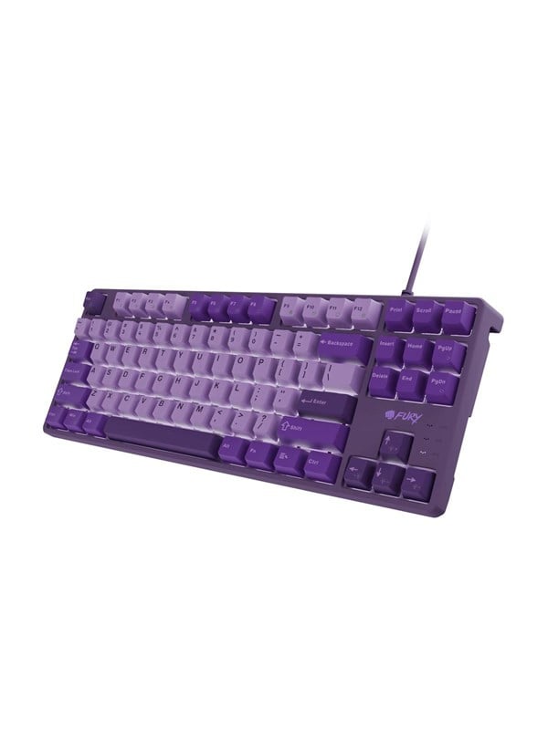 Natec Fury KANABO K2 - Gaming Tastatur - 80 - Englisch US - Lila