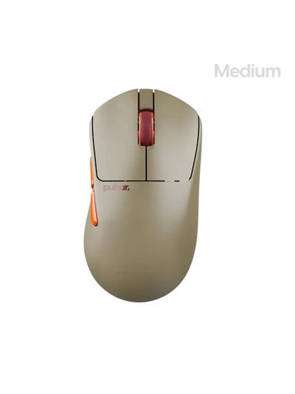 Pulsar X3 CrazyLight Medium Wireless (Desert) - Gaming Maus (Beige)