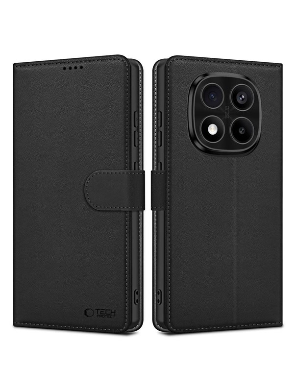 Tech-Protect Wallet Case for Xiaomi Redmi Note 14 Pro 5G / 14 Pro+ 5G / Poco X7 5G - matt black