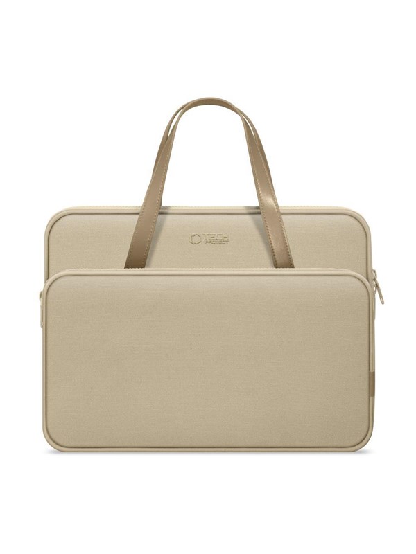 Tech-Protect Carrying Bag for Laptop 13-14 - Beige