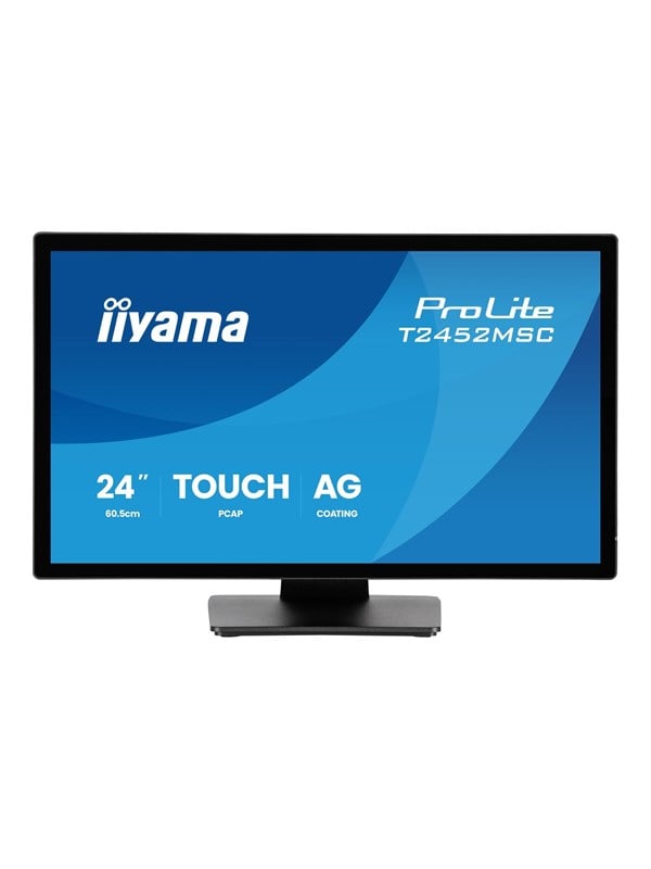 Image of 24" iiyama ProLite T2452MSC-B2AG - LED monitor - Full HD (1080p) - 24"