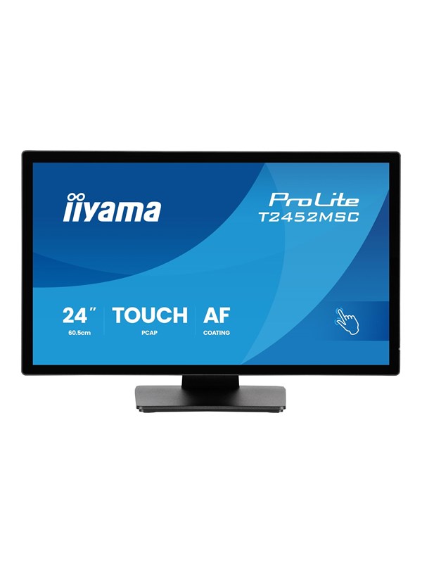 Image of 24" iiyama ProLite T2452MSC-B2 - LED monitor - Full HD (1080p) - 24"