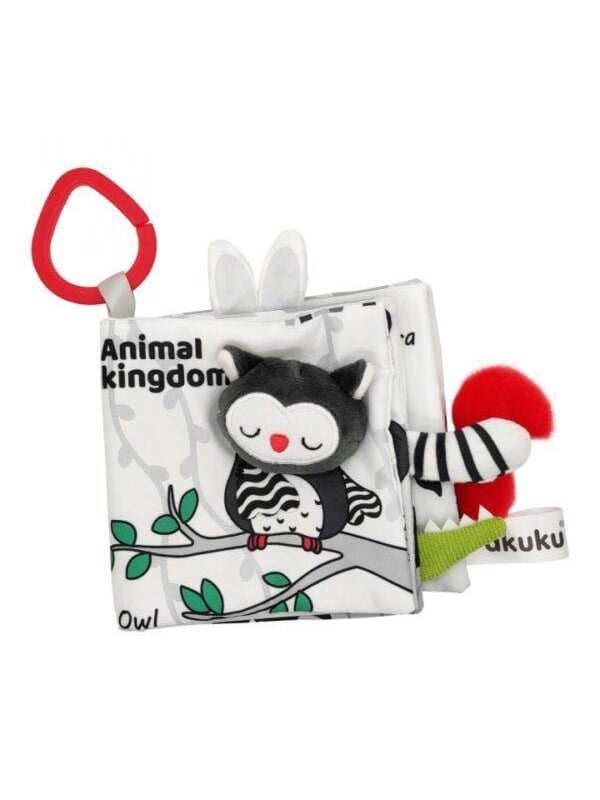 Image of Akuku First book from fabric sensory book ANIMALS KING