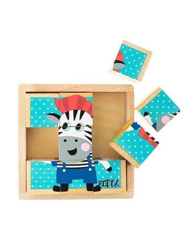 Image of Akuku Baby educational puzzle blocks
