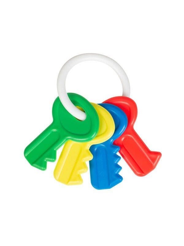 Image of Akuku Baby rattle / KEYS DARK