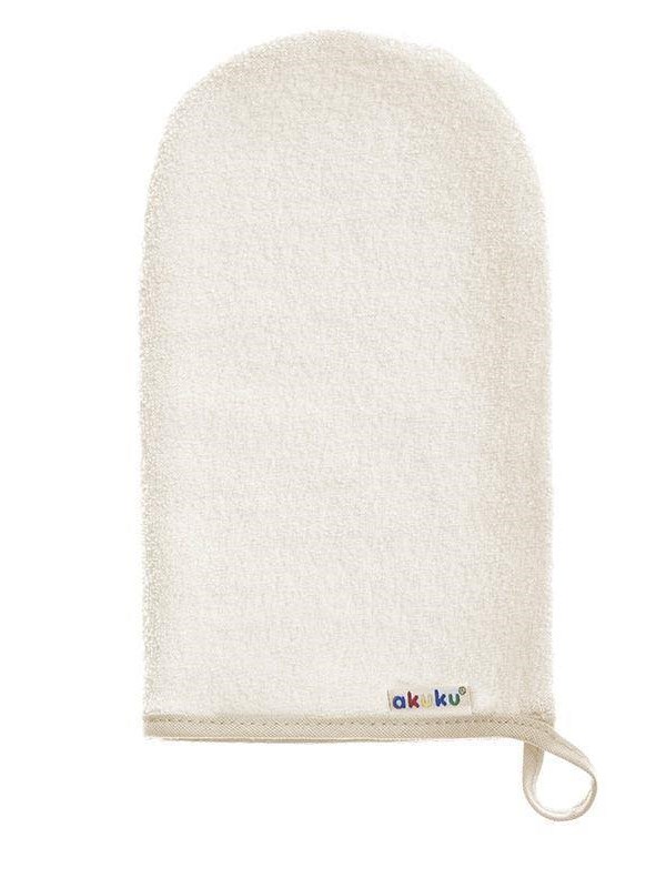 Akuku Washing glove terry ecru