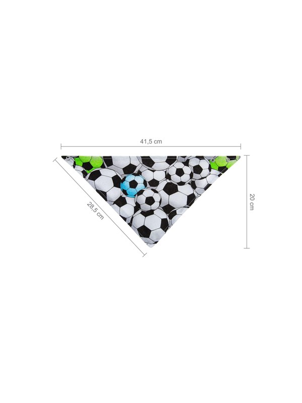 Akuku Baby bandana 1 pc snap fastener FOOTBALL