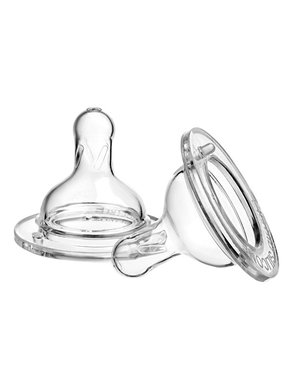 Akuku Silicone teats for wide neck bottle 2pcs 3m
