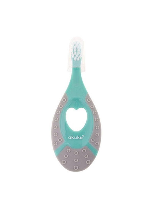 Akuku First toothbrush 0-2y mintgrey