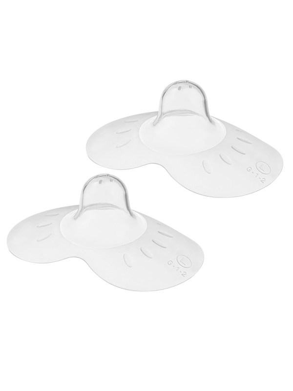 Akuku Silicone nipple protectors in case size L 2 pcs