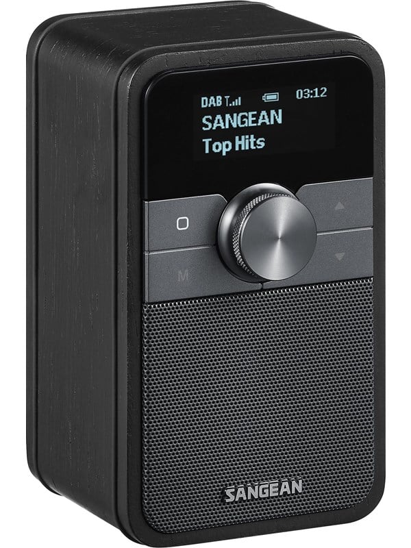 Sangean DDR-8 DAB+/FM-RDS/Bluetooth Radio Midnight Oak - DAB+/FM - Mono - Eiche/Schwarz