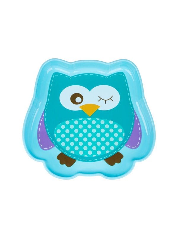 Akuku Feeding plate OWL