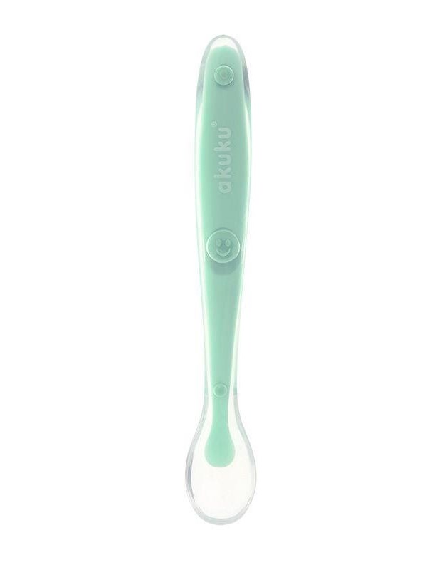 Akuku Soft silicone spoon MINT