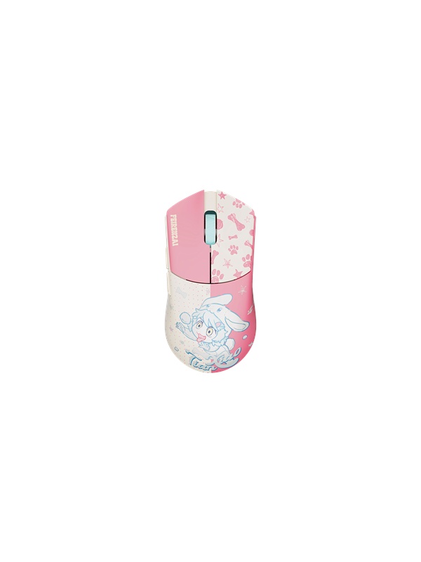 WLMouse BEAST G Mini Wireless X FEIRENZAI - Yellow Pink (Limited Edition) - Gaming Maus (Pink)