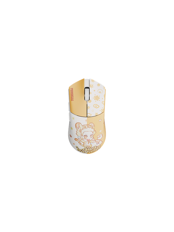 WLMouse BEAST G Mini Wireless X FEIRENZAI - Yellow (Limited Edition) - Gaming Maus (Gelb)