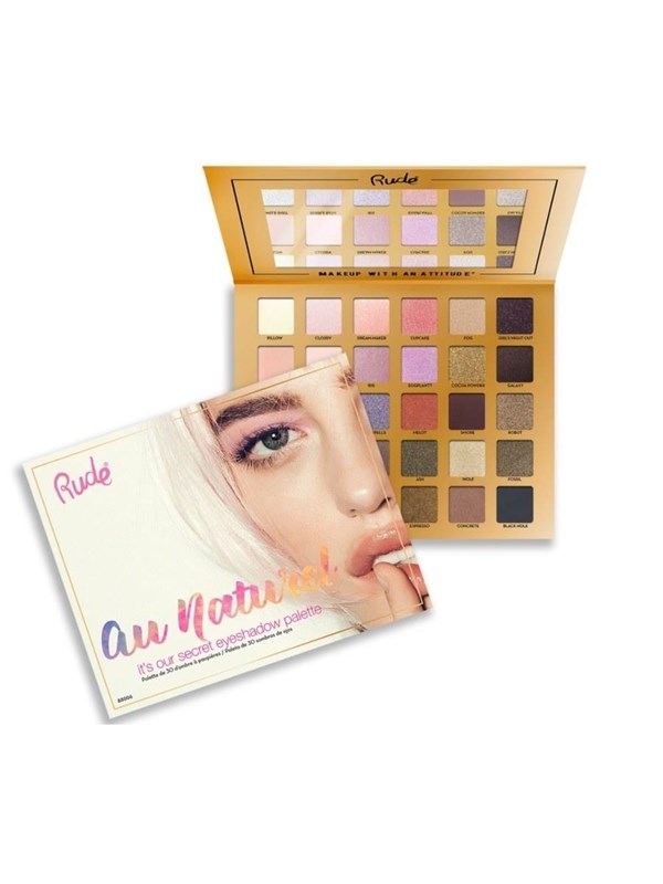 Rude Cosmetics Eyeshadow Palette 30.- Au Naturel