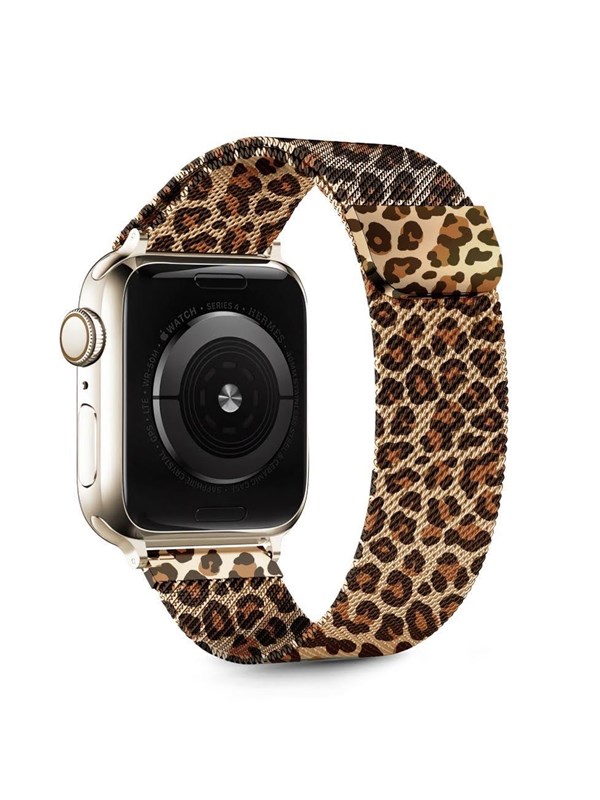 Tech-Protect  Lamano Strap for Apple Watch 40  41  42 mm - Brown and Black