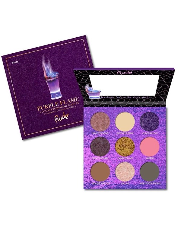 Cocktail Party 9 Eyeshadow Palette 1125 gr - Purple Flame