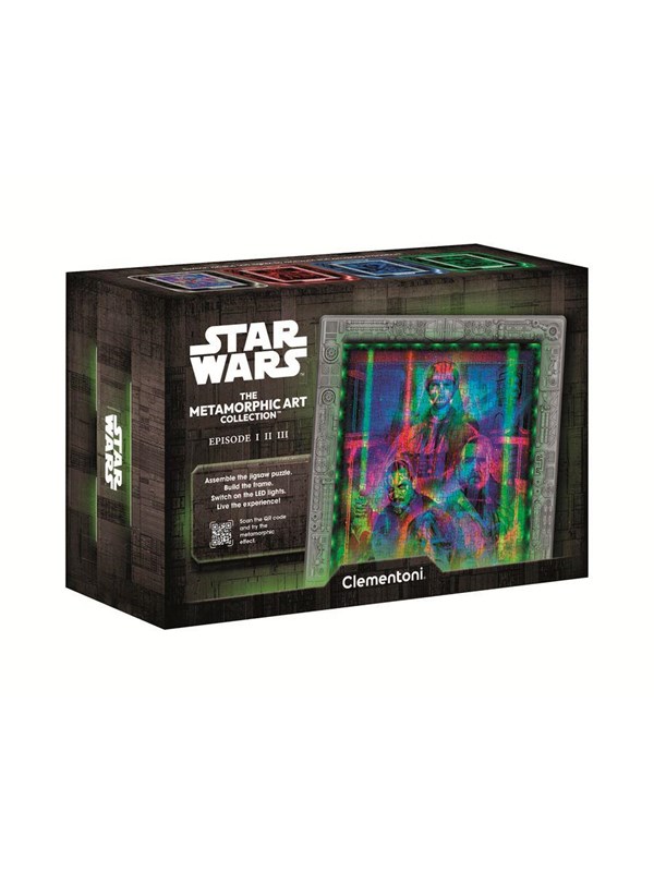 Clementoni Puslespil Star Wars - EpI-II-I - Metamorphic Art Collection 520 Brikker 2D Puzzles