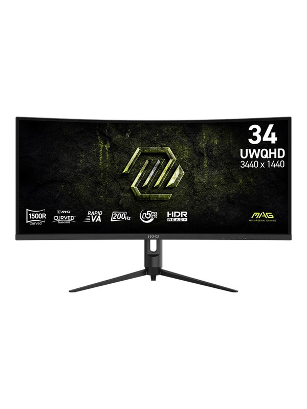Monitor MSI MAG 342CQRF E20 34" UltraWide Quad HD 200Hz VA Curved 0,5ms