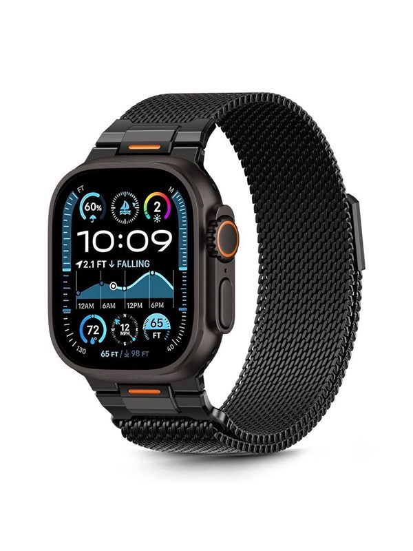 Tech-Protect  Milano Vanguard Bracelet for Apple Watch 44  45  46  49 mm - Black