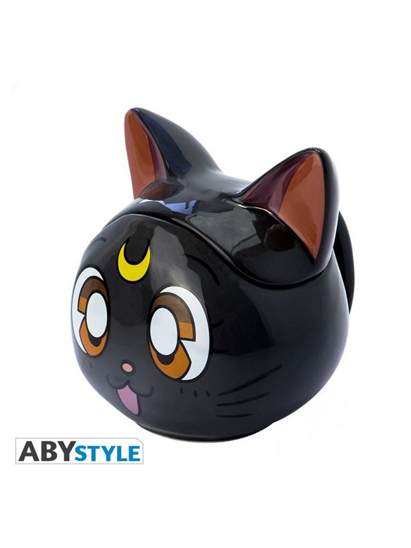 Image of ABYstyle - Sailor Moon - Luna 3D Mug - Becher
