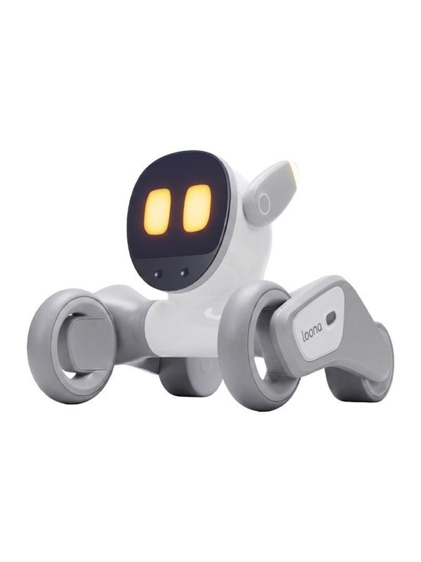 Loona EPP3.0 Smarter Roboterhund, KI-Gesichtserkennung, mehrsprachig, 2 GB, 8 GB, LCD, Weiß