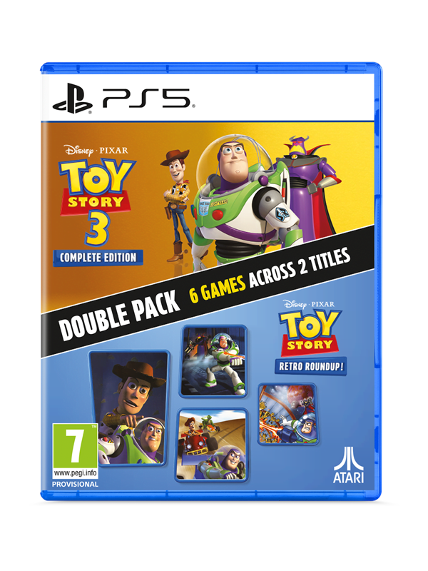 Image of Toy Story: Retro Roundup! + Toy Story 3 (Complete Edition) - Sony PlayStation 5 - Action/Abenteuer - PEGI 7