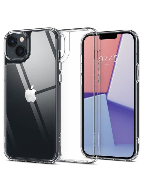Quartz Hybrid Crystal Clear Back Cover für das iPhone 14 Plus - Transparent