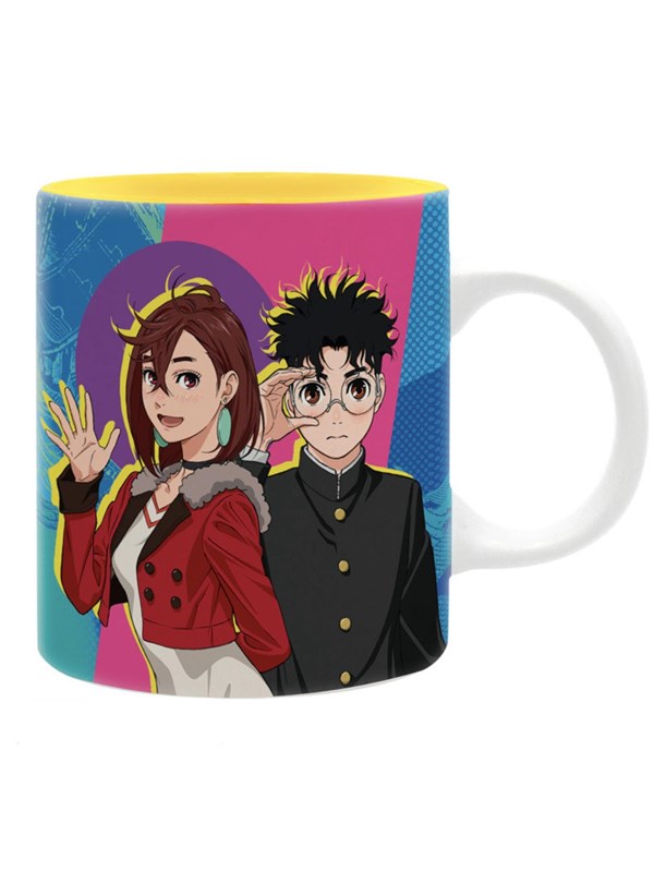 Tasse ABYSTYLE Dan Da Dan Momo und Okarun 320 ml Keramik Multifarben