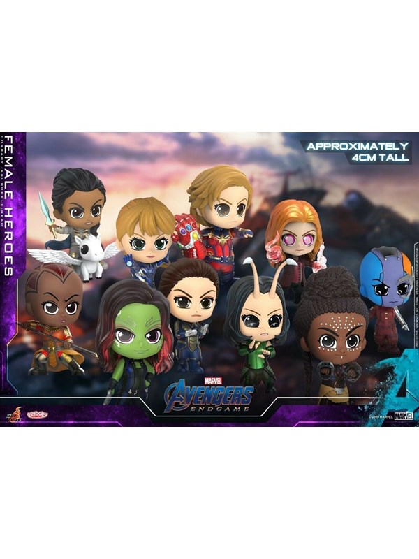 Hot Toys - Cosbaby Avengers Endgame Avengers Women XS 10PK - Figur