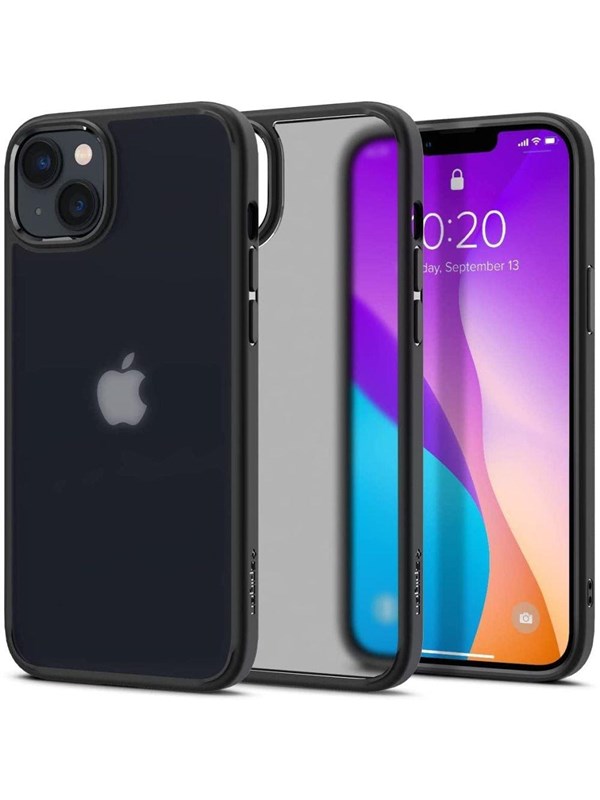 Spigen Ultra Hybrid iPhone 14 Plus Case - Matte Black
