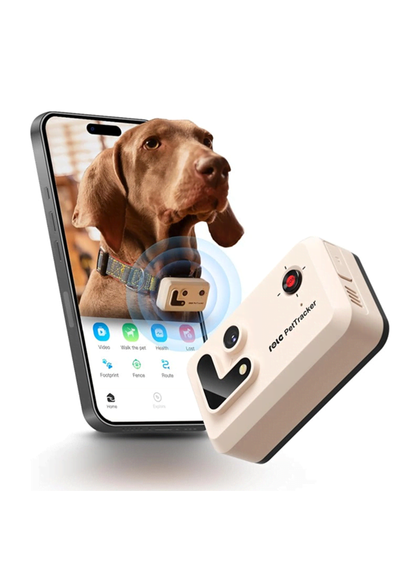 Enabot | ROLA PetTracker-GPS Tracker for Pets | White