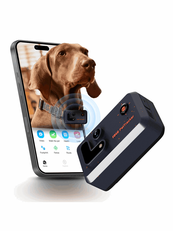 Enabot | ROLA PetTracker-GPS Tracker for Pets | Dark blue