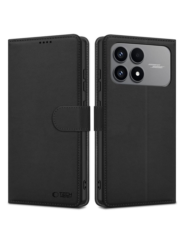 Tech-Protect Wallet Case for Xiaomi Poco F8 - Black