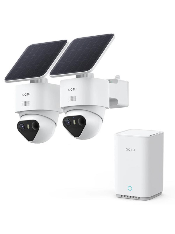 Image of Aosu SolarCam T2 Ultra System - 2 Camera's