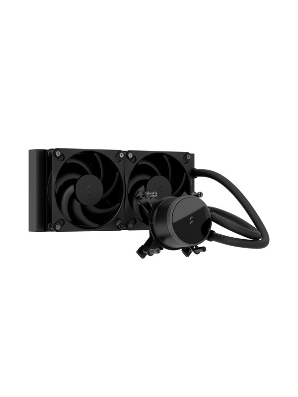 Fractal Design Radius 240 Black - CPU-Wasserkhlung - Max 30 dBA