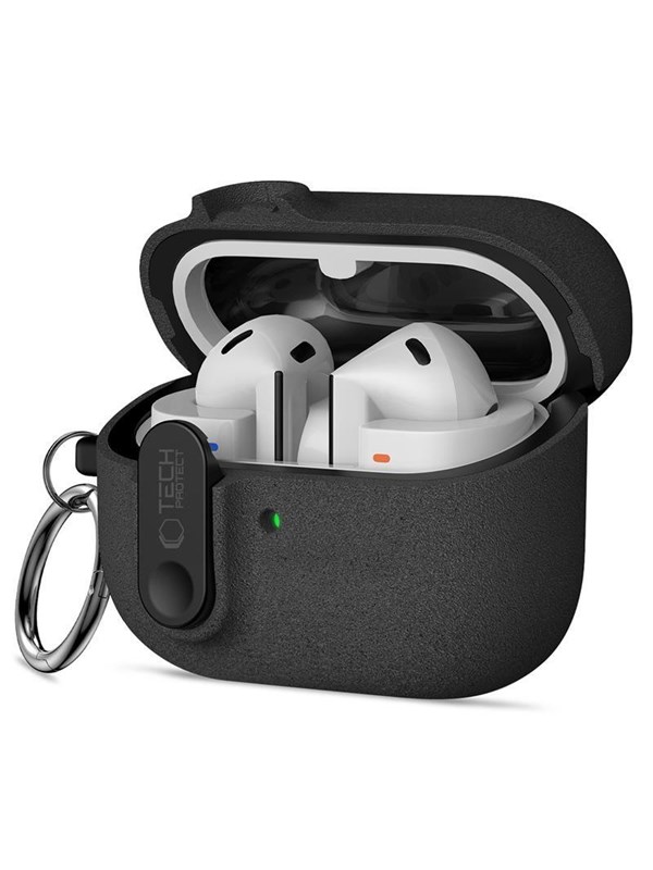 Image of Tech-Protect Slim Hook Case for Samsung Galaxy Buds 3 / 3 FE / 3 Pro - Black