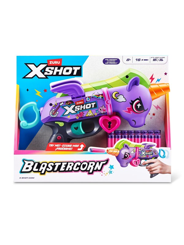X-shot XSHOT Blastercorn Dark Unicorn (16 Darts)