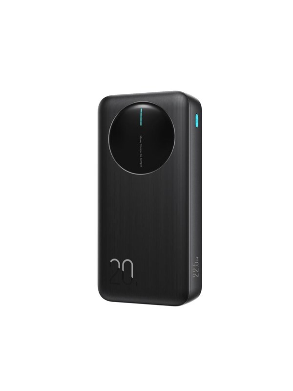 Joyroom JR-PBF14 Pro 22.5W with Digital Display 2x USB-A 1x USB-C Powerbank (Akku) - schwarz - 20000 mAh