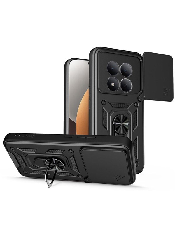 Tech-Protect CamShield Pro Case for Xiaomi Poco M8 Pro / Redmi Note 15 Pro+ 5G - Black