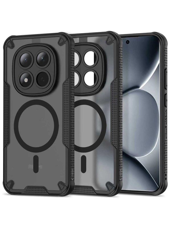 Tech-Protect Rugged Shield MagSafe Case for Xiaomi Poco M8 Pro / Xiaomi Redmi Note 15 Pro+ 5G - Black