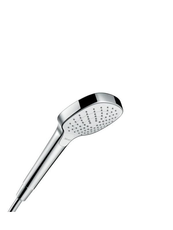 Handbr Croma Select e Vario dn 15 Brausekopf d= 110mm weiß chrom 26812400 - Hansgrohe