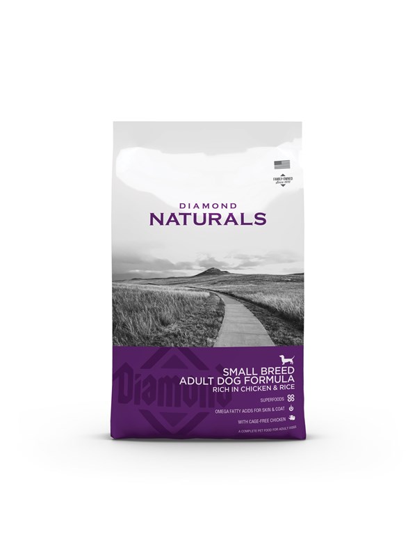 Diamond naturals Small Breed Adult Dog Chicken & Rice 7.5kg