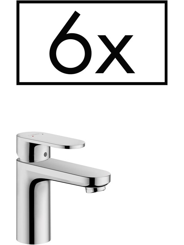 Hansgrohe vernis blend 1-grip wash basin mixer 70 incl lift