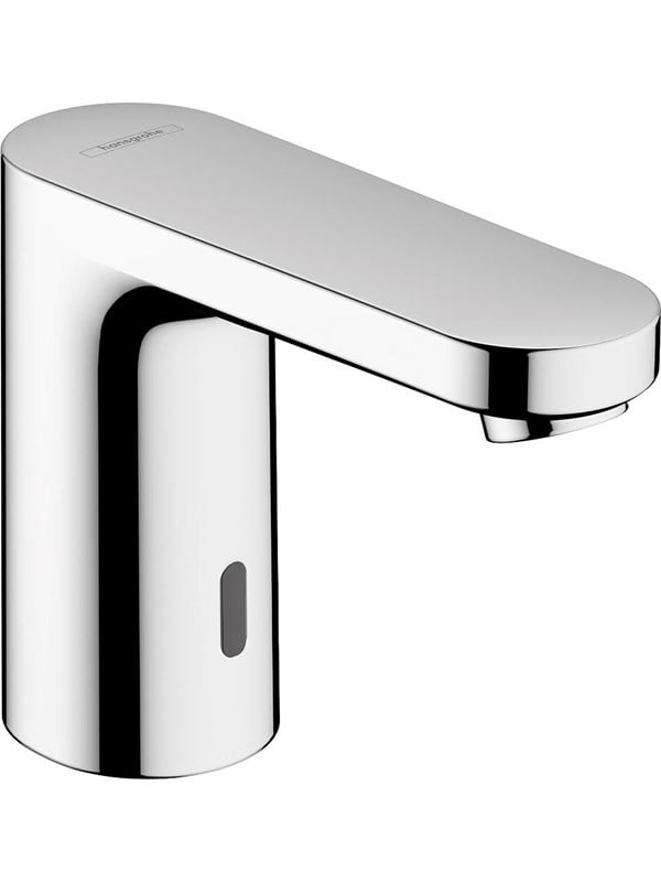 Hansgrohe vernis blend electronic basin mixer with pre-adjus