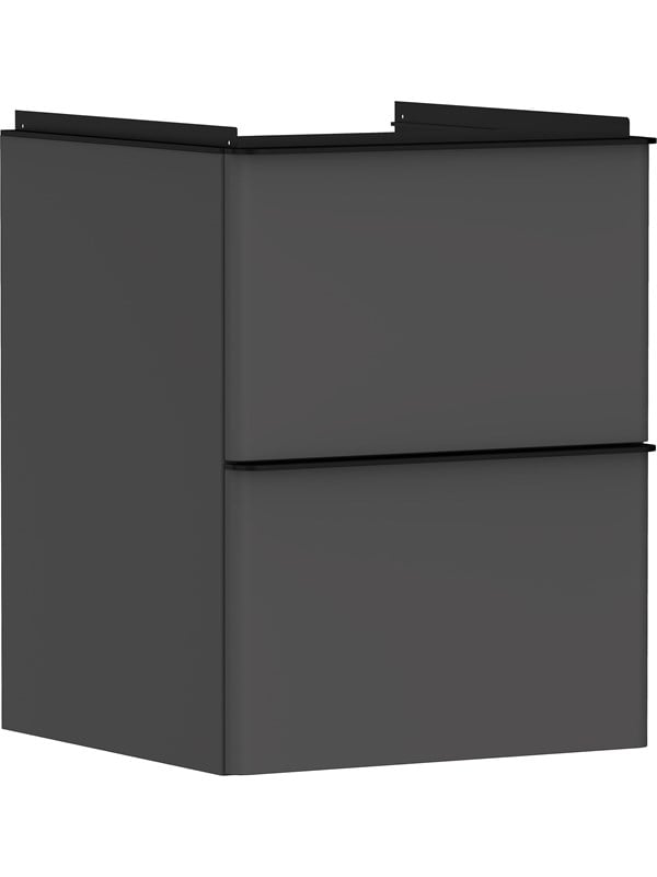 Hansgrohe xelu q vanity unit diamond matt grey 480475 with