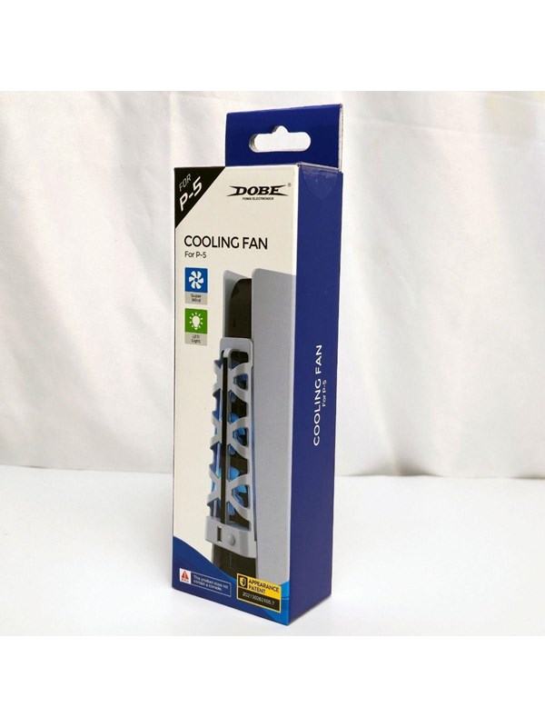 Dobe Cooling fan for PS5 regular White - Wired Zubehör für Spielkonsole - Sony PlayStation 5